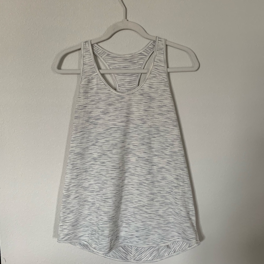 Lululemon essential white racer back tank